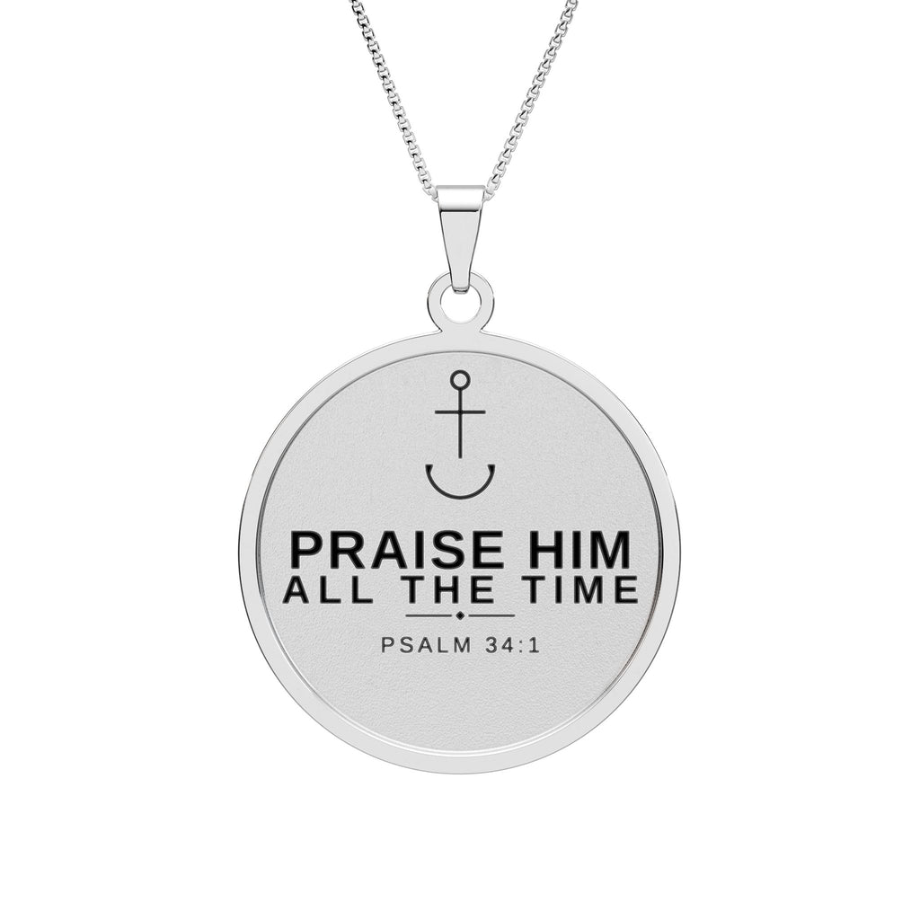 PraiseAnchor — Praise Him All The Time Necklace