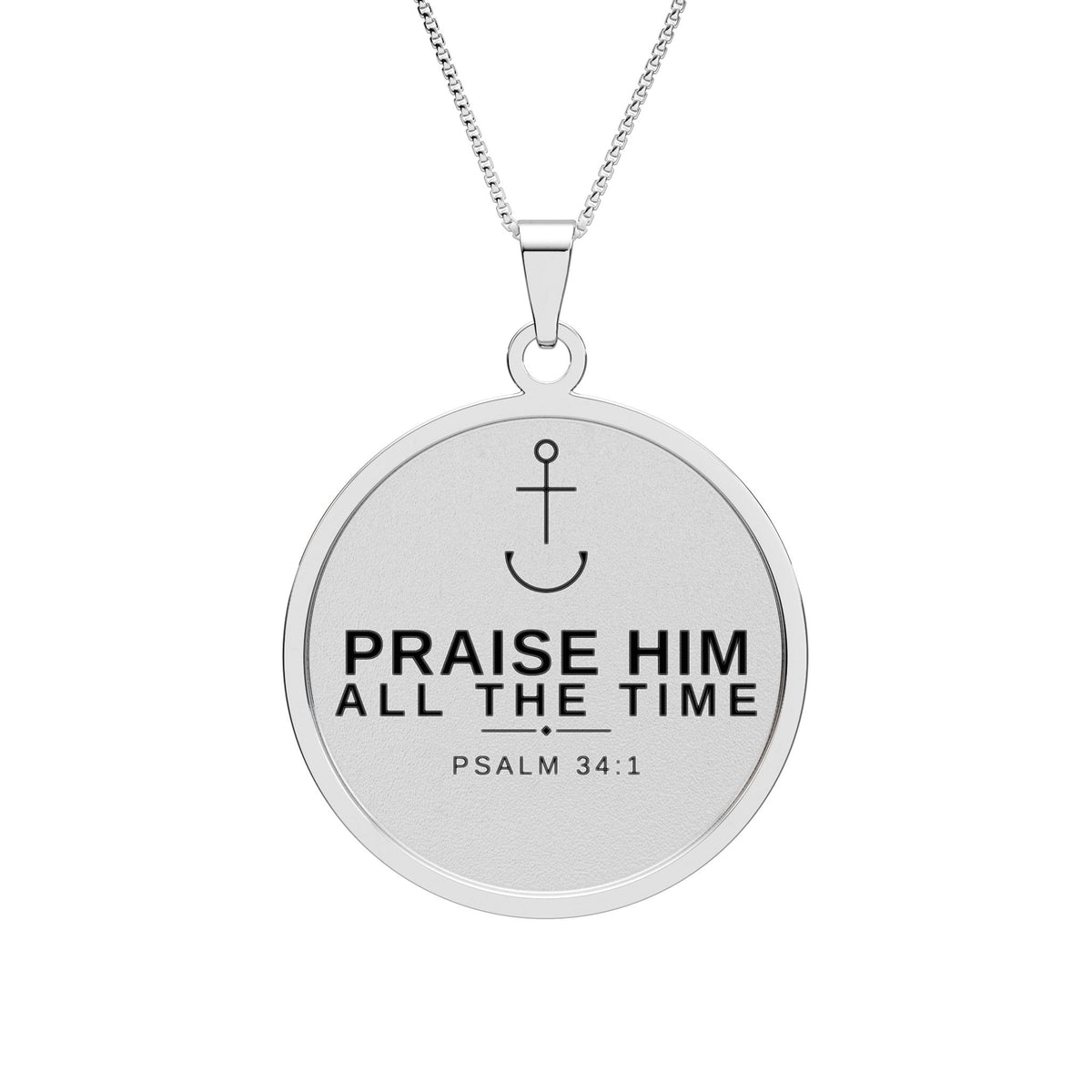 PraiseAnchor — Praise Him All The Time Necklace