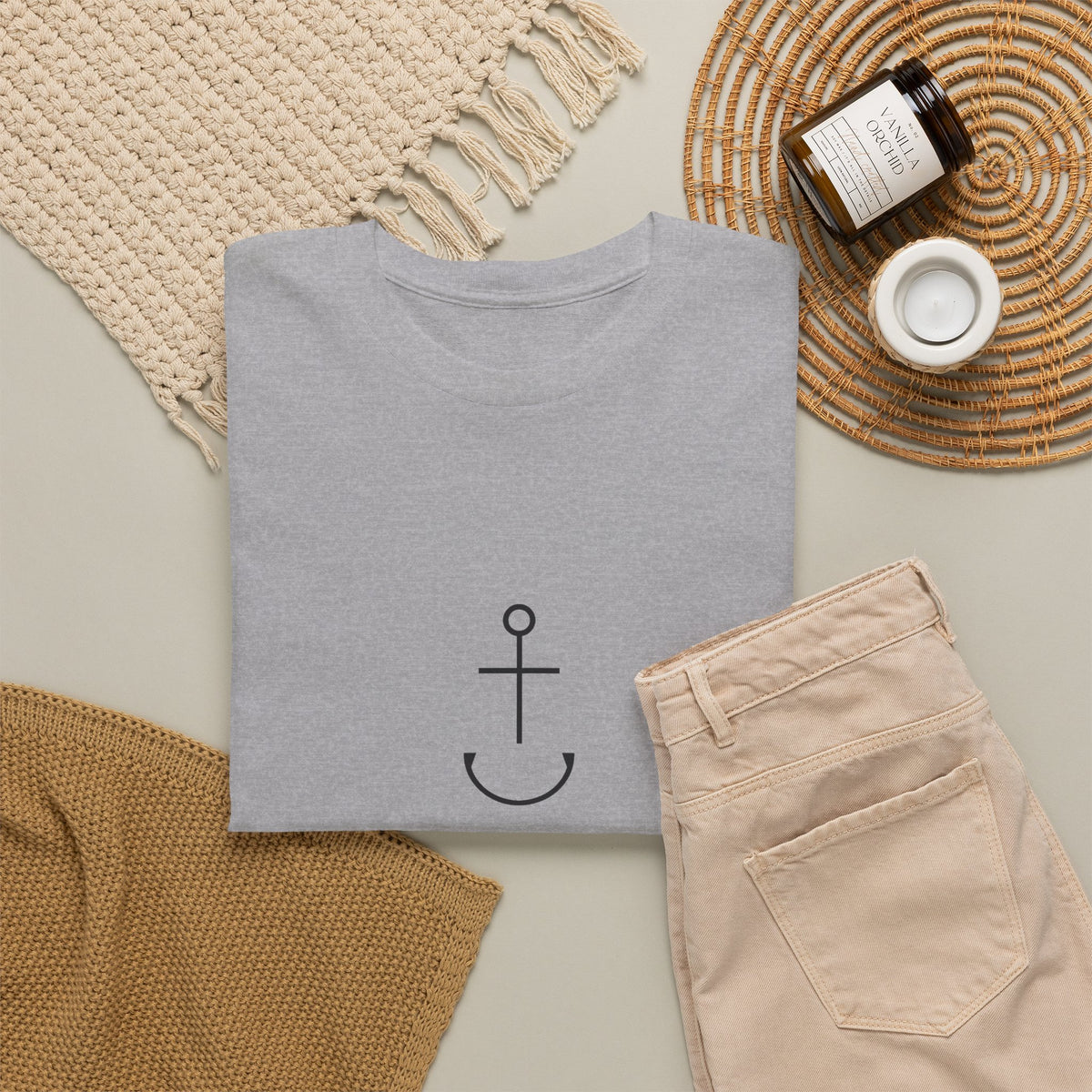 PraiseAnchor — Praise Him All The Time Tee